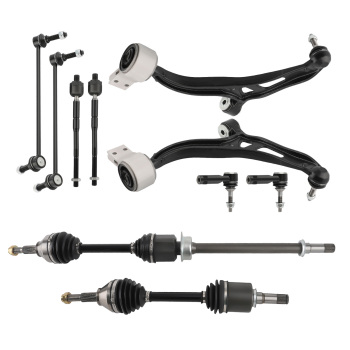 Front Lower Control Arms w/CV Axle Assembly for 2014-2017 compatible for Ford Explorer V6 3.5L