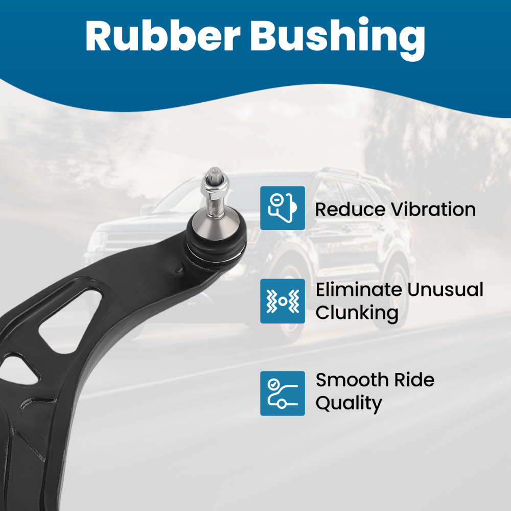 Front Lower Control Arms w/CV Axle Assembly for 2014-2017 compatible for Ford Explorer V6 3.5L