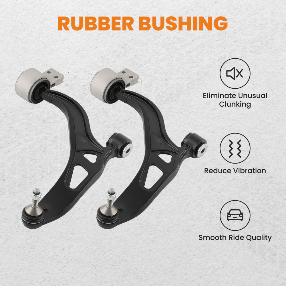 Front Lower Control Arms w/CV Axle Assembly for 2014-2017 compatible for Ford Explorer V6 3.5L