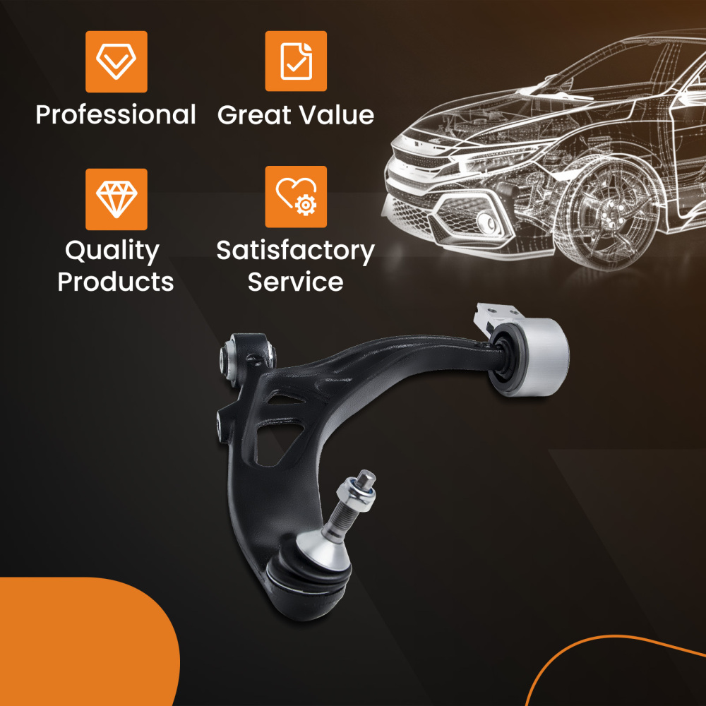 Suspension Control Arm and Ball Joint Assembly Front Left Lower compatible for Ford 522-759