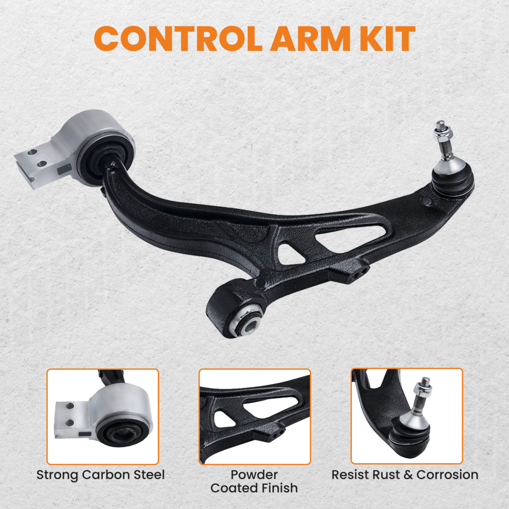 Suspension Control Arm and Ball Joint Assembly Front Left Lower compatible for Ford 522-759