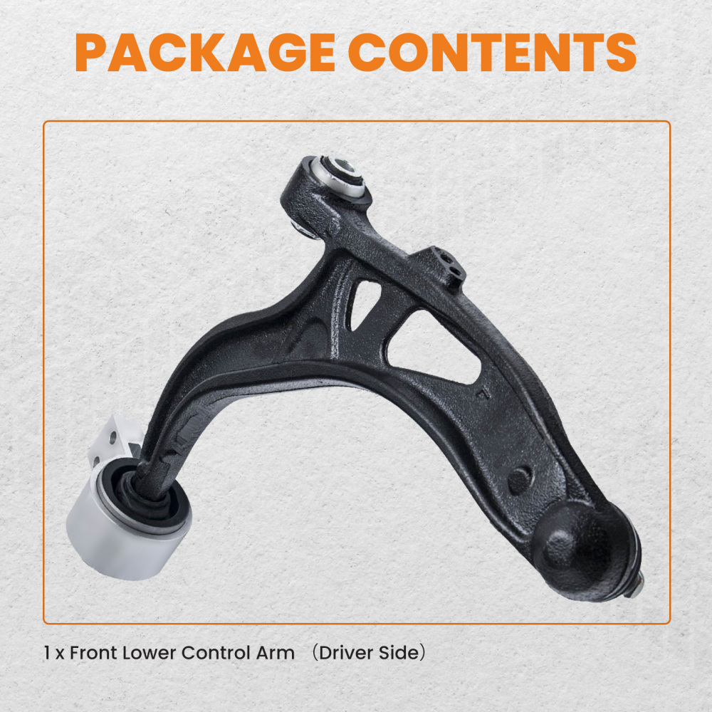 Suspension Control Arm and Ball Joint Assembly Front Left Lower compatible for Ford 522-759