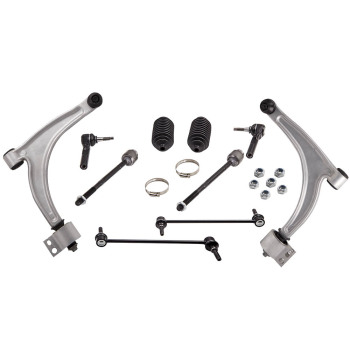Front Suspension Lower Control Arms Kit for 2004-2012 compatible for Chevy Malibu G6 3.5L 2.4L
