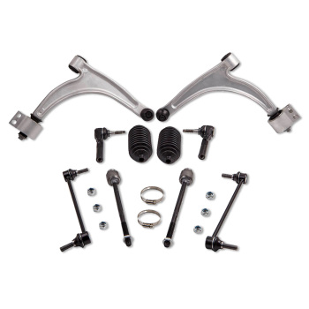 Front Suspension Lower Control Arms Kit for 2004-2012 compatible for Chevy Malibu G6 3.5L 2.4L