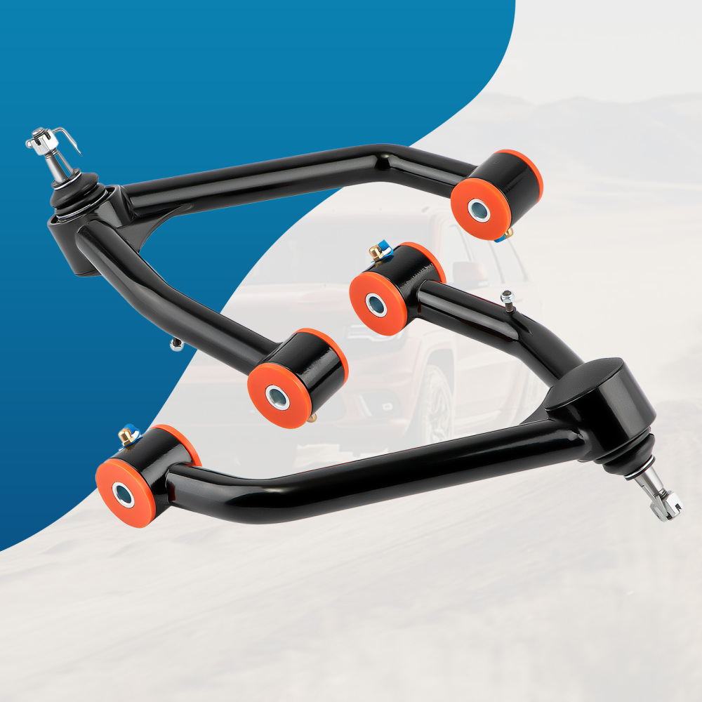 2-4 Lift Heavy Duty A-Arms compatible for Chevrolet Tahoe 07-15 Front Upper Control Arms