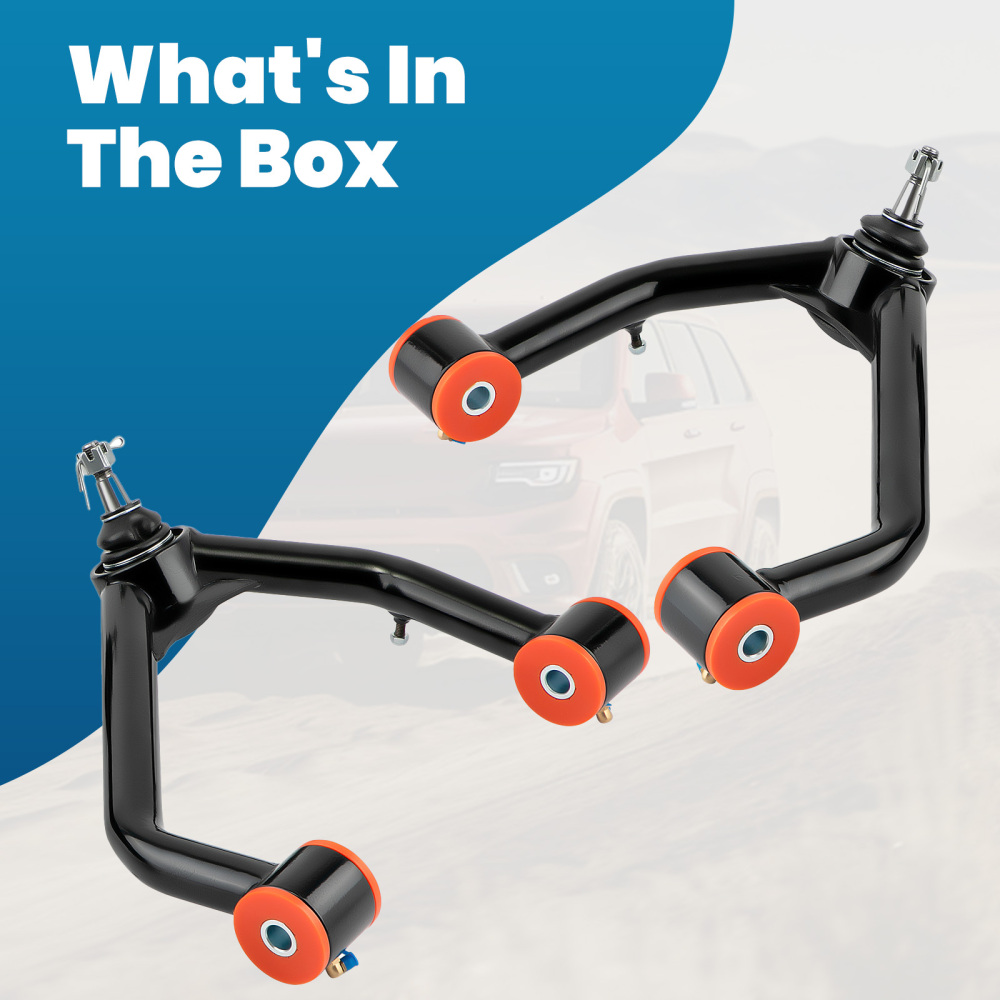 2-4 Lift Heavy Duty A-Arms compatible for Chevrolet Tahoe 07-15 Front Upper Control Arms
