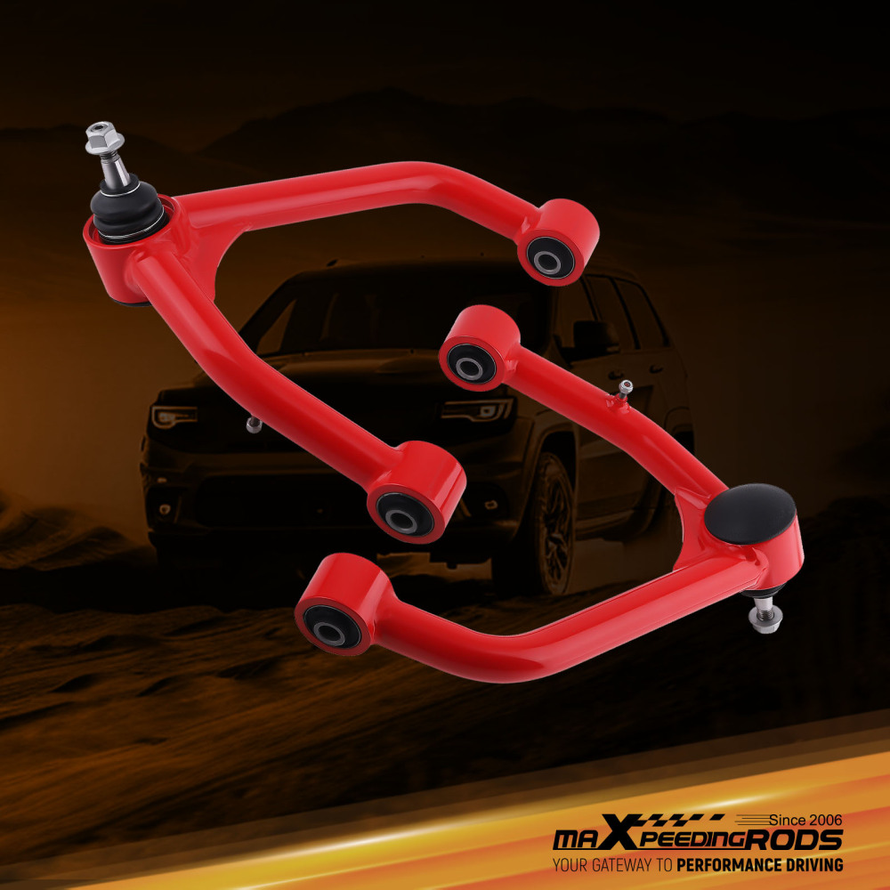 2-4 Lift Heavy Duty A-Arms compatible for Chevrolet Tahoe 07-15 Front Upper Control Arms suspension arms