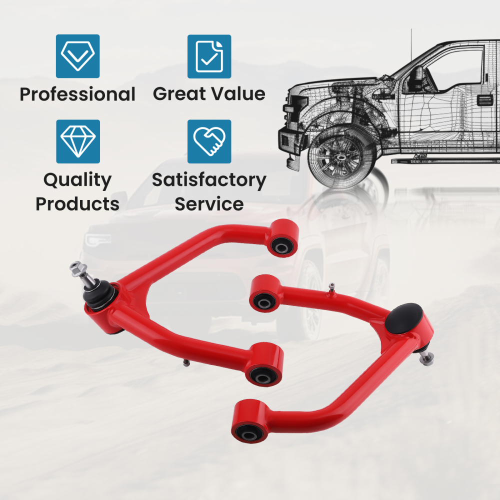 Heavy Duty Upper Control Arms compatible for Chevy Silverado compatible for GMC Sierra 1500 07-15 suspension arms