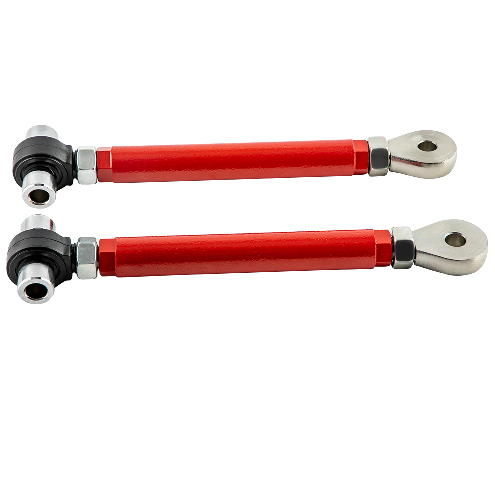 4pcs Front Lower Control Arms High Angle Tension Rods compatible for Nissan 240SX 1989-94