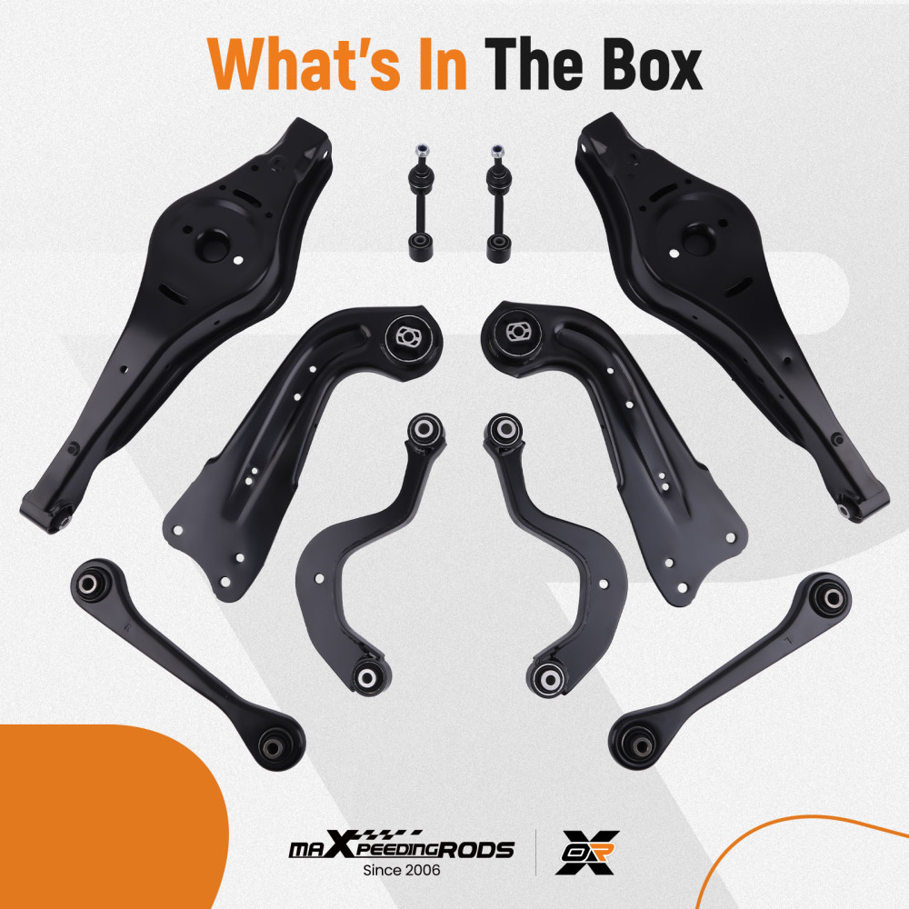 Wishbone Control Arms compatible for Audi A3 8P Q3 compatible for Seat Altea compatible for VW Golf 5 6 Touran compatible for Skoda Seat