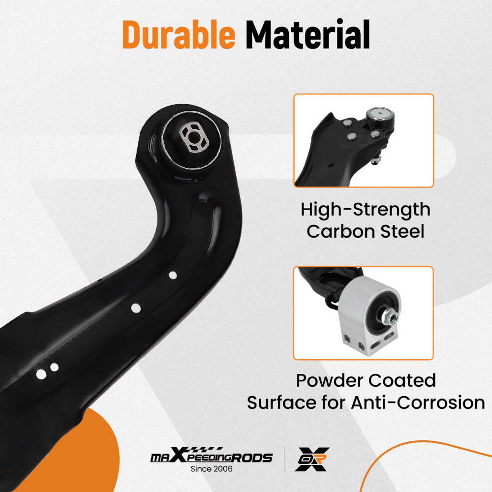 Wishbone Control Arms compatible for Audi A3 8P Q3 compatible for Seat Altea compatible for VW Golf 5 6 Touran compatible for Skoda Seat