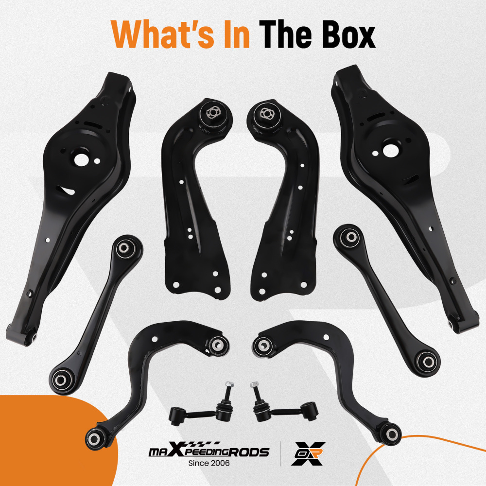 Wishbone Control Arms compatible for Audi A3 8P Q3 compatible for Seat Altea compatible for VW Golf 5 6 Touran compatible for Skoda Seat