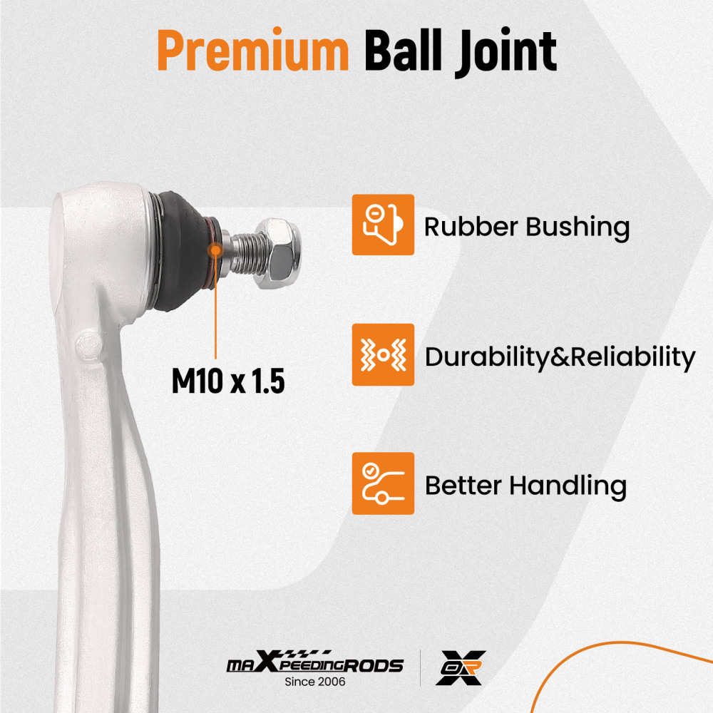 KIT BRACCI SOSPENSIONE compatibile per MERCEDES C-CLASSE W203 CL203 T-MODEL S203 6PCS