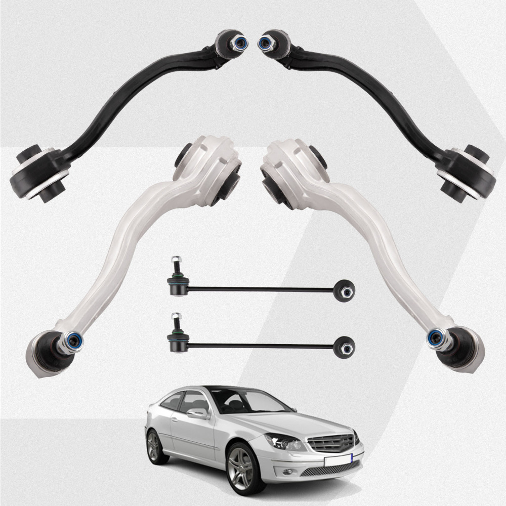 Compatible for Merceds-Benz CLK Front Upper Suspension Lower Wishbone Control Arms Links suspension arms