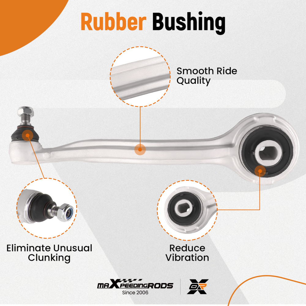 Compatible for Merceds-Benz CLK Front Upper Suspension Lower Wishbone Control Arms Links suspension arms
