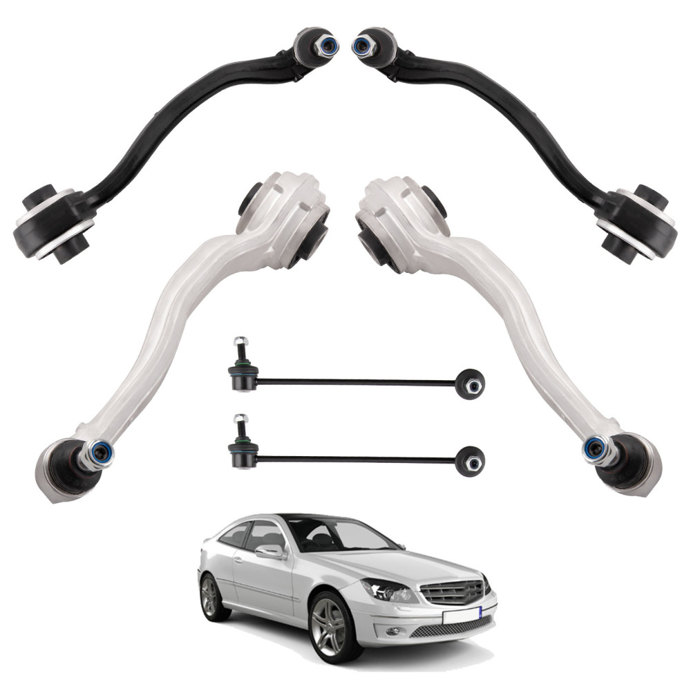 Compatible for Merceds-Benz CLK Front Upper Suspension Lower Wishbone Control ArmsLinks