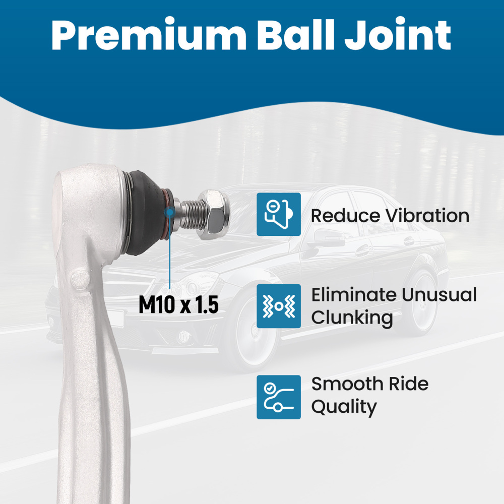 Compatible for Merceds-Benz CLK Front Upper Suspension Lower Wishbone Control ArmsLinks