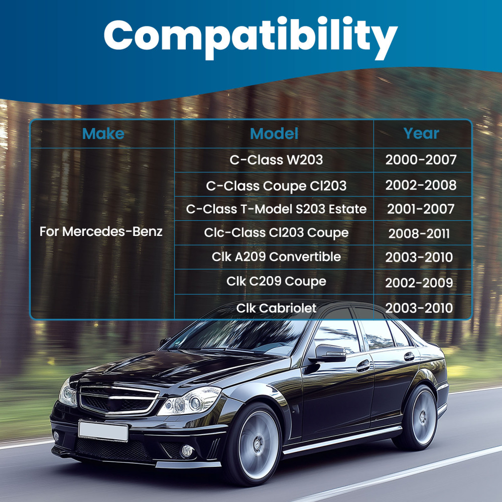 Compatible for Merceds-Benz CLK Front Upper Suspension Lower Wishbone Control ArmsLinks