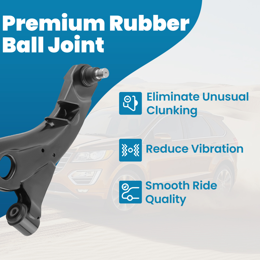 10pcs Front Lower Control Arms Tie Rods For 2007-2014 compatible for Ford Edge 2015 compatible for Lincoln MKX