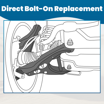 10pcs Front Lower Control Arms Tie Rods For 2007-2014 compatible for Ford Edge 2015 compatible for Lincoln MKX