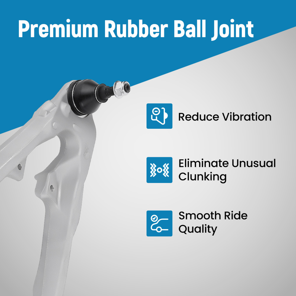 10x Upper Lower Aluminum Control Arm for 2014 2015 2016 compatible for Silverado 1500 compatible for Escalade