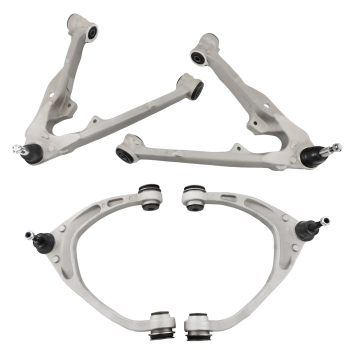 Suspension Upper Lower Control Arm Set For 2014-2016 compatible for Chevy Silverado Sierra 1500