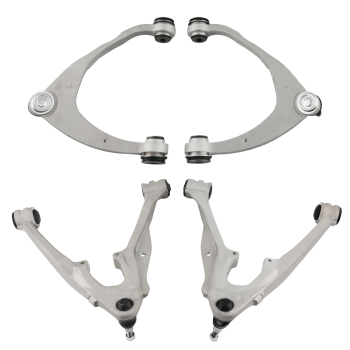 Suspension Upper Lower Control Arm Set For 2014-2016 compatible for Chevy Silverado Sierra 1500