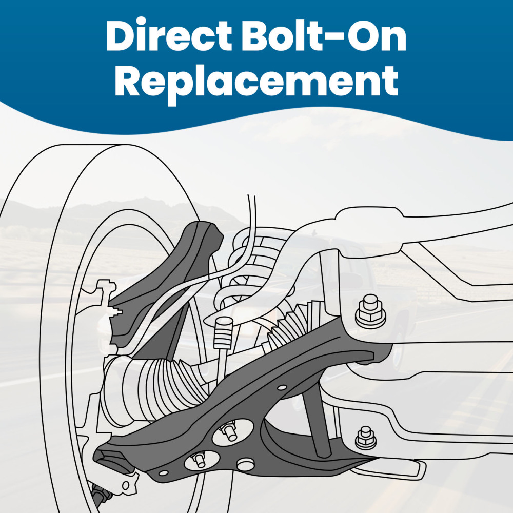 Suspension Upper Lower Control Arm Set For 2014-2016 compatible for Chevy Silverado Sierra 1500