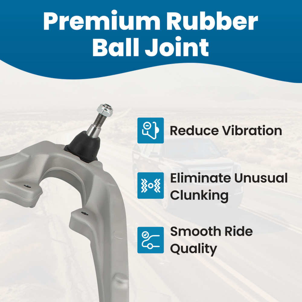 Aluminum Front Lower Control Arm Ball Joint LH RH compatible for Chevy Silverado 2014-2017