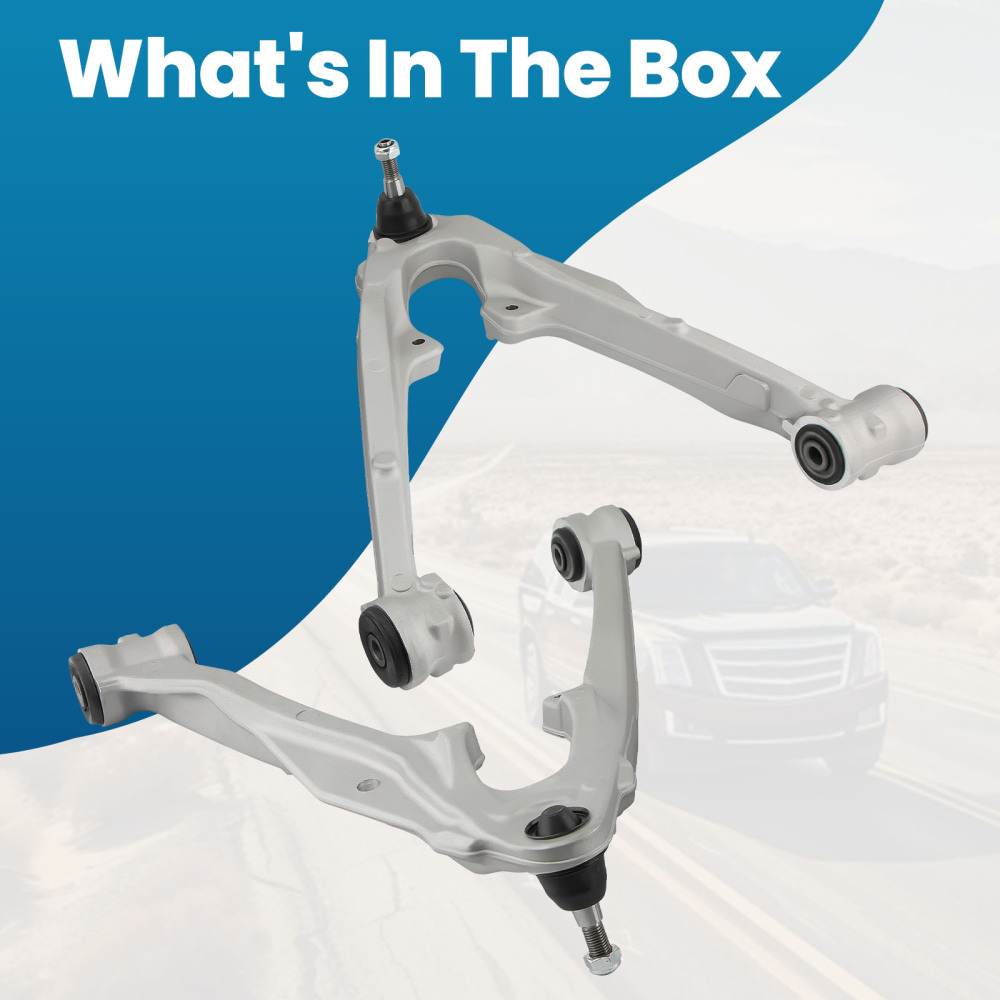 Aluminum Front Lower Control Arm Ball Joint LH RH compatible for Chevy Silverado 2014-2017