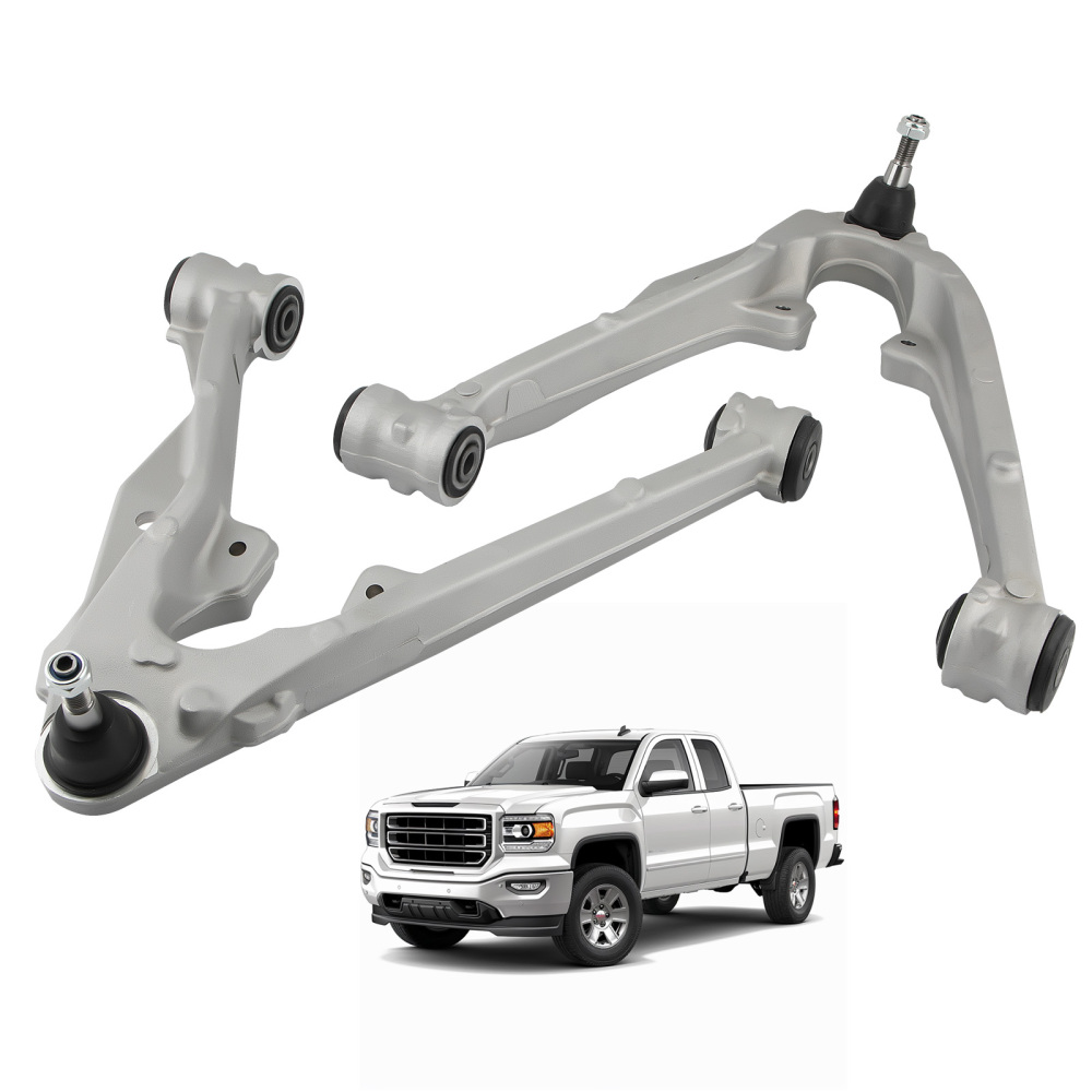 Aluminum Front Lower Control Arm Ball Joint LH RH compatible for Chevy Silverado 2014-2017