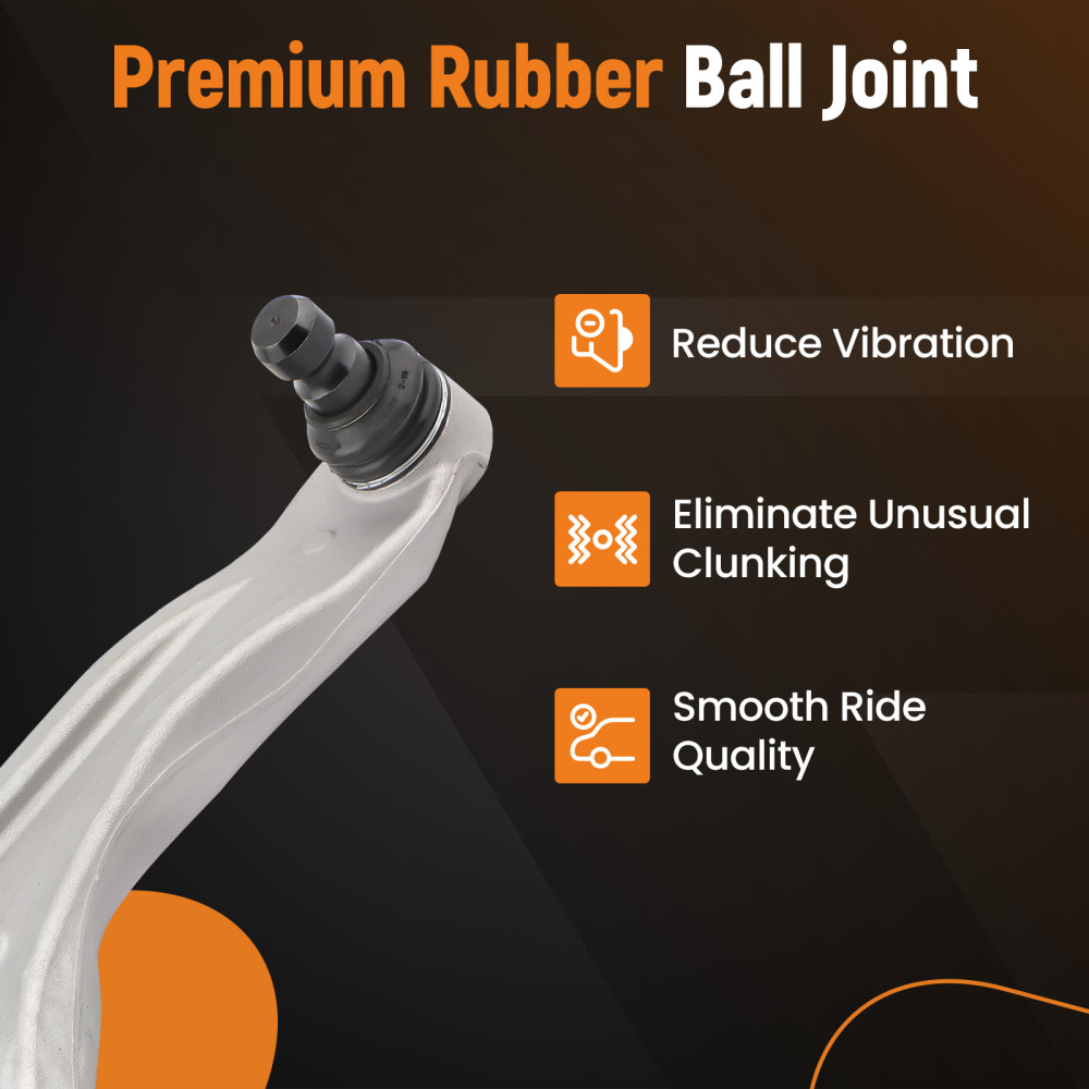 Front Lower Control Arms w/Ball Joint compatible for Ford Fusion compatible for Lincoln MKZ 2013-2020