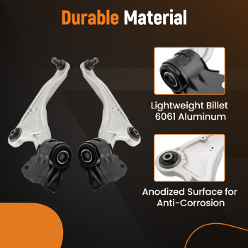 Front Lower Control Arms w/Ball Joint compatible for Ford Fusion compatible for Lincoln MKZ 2013-2020