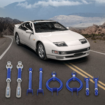 KIT DE BRAS DE SUSPENSION AVANT RÉGLABLE compatible pour NISSAN 240SX(S13) 300ZX(Z32)