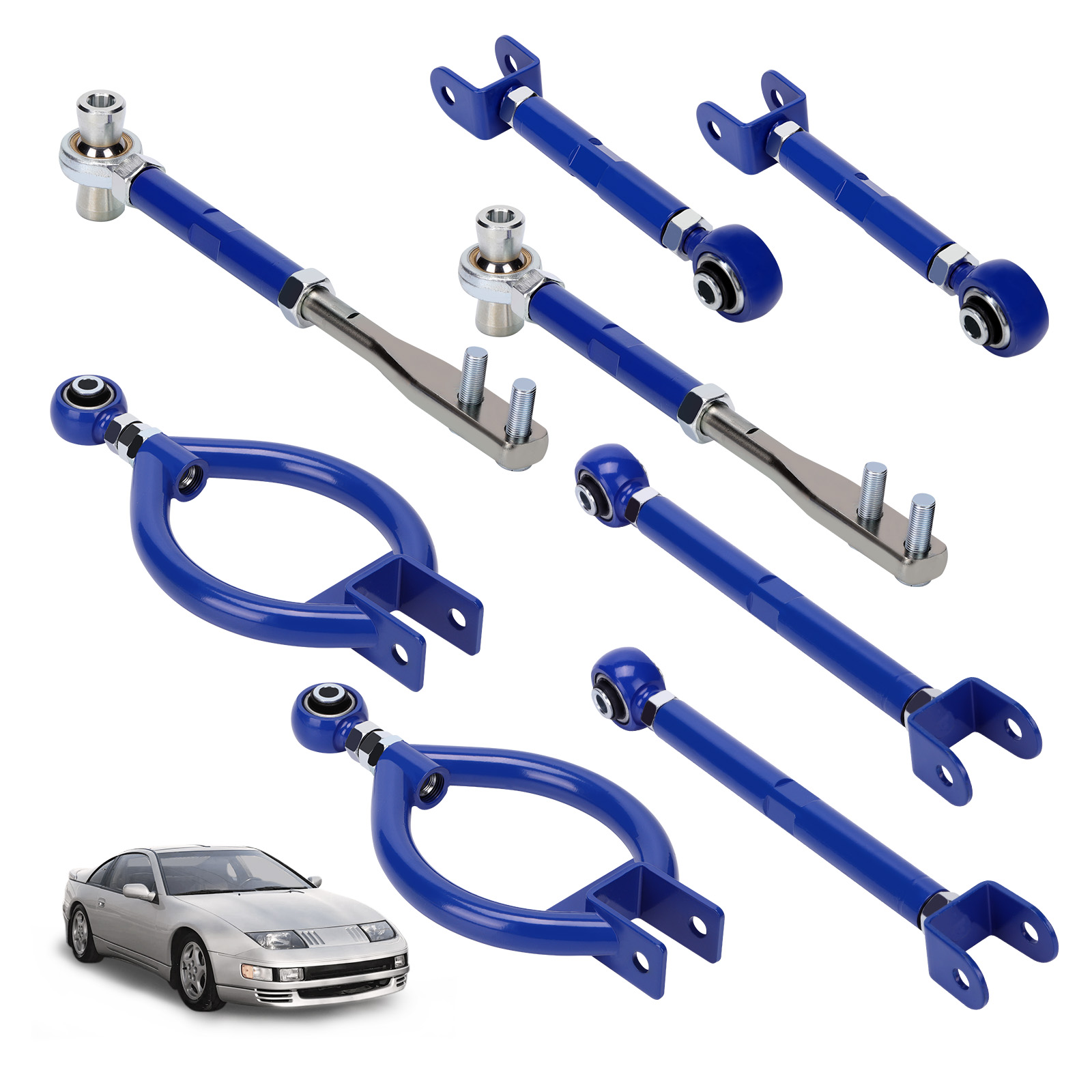 Rear Camber Kit + Traction Control Arms Tension Rods compatible