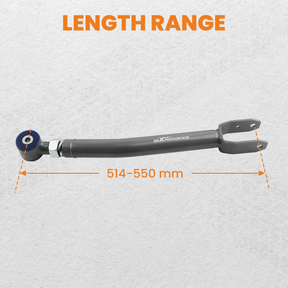 Heavy Duty Adjustable Front Upper Control Arm compatible for Jeep Wrangler JL JLU 2018+