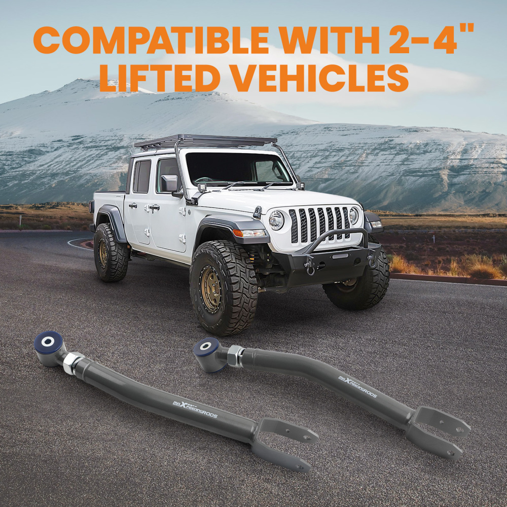 Heavy Duty Adjustable Front Upper Control Arm compatible for Jeep Wrangler JL JLU 2018+