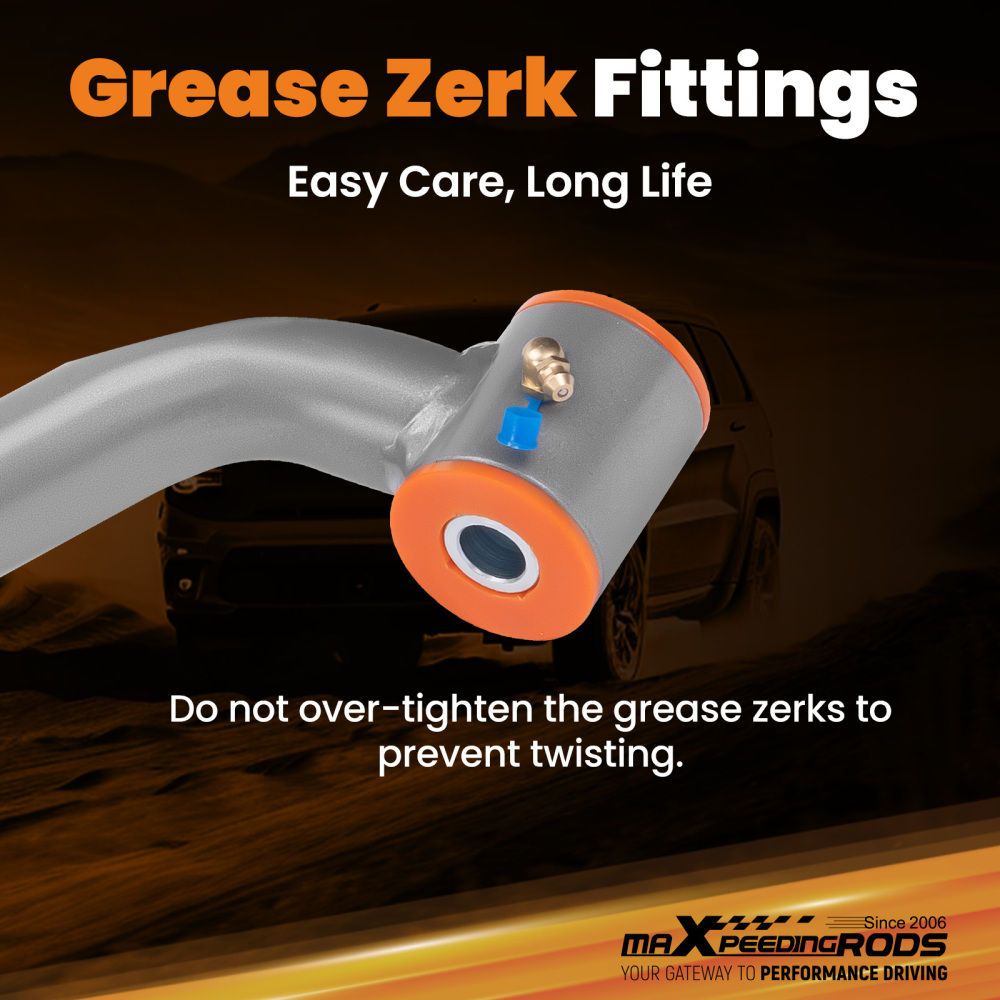 2x Suspension Front Upper Control Arm 2-4 Lift Kit compatible for GMC Yukon XL 2015-2020