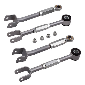 Adjustable Rear Camber/Control Arm + Toe Traction Kit Compatible for Nissan 350Z Z33 2003-2009