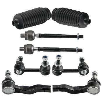 14x Front Lower Control Arms Tierods Sway Bars compatible for Nissan 350Z 2003-2009 RWD 2WD