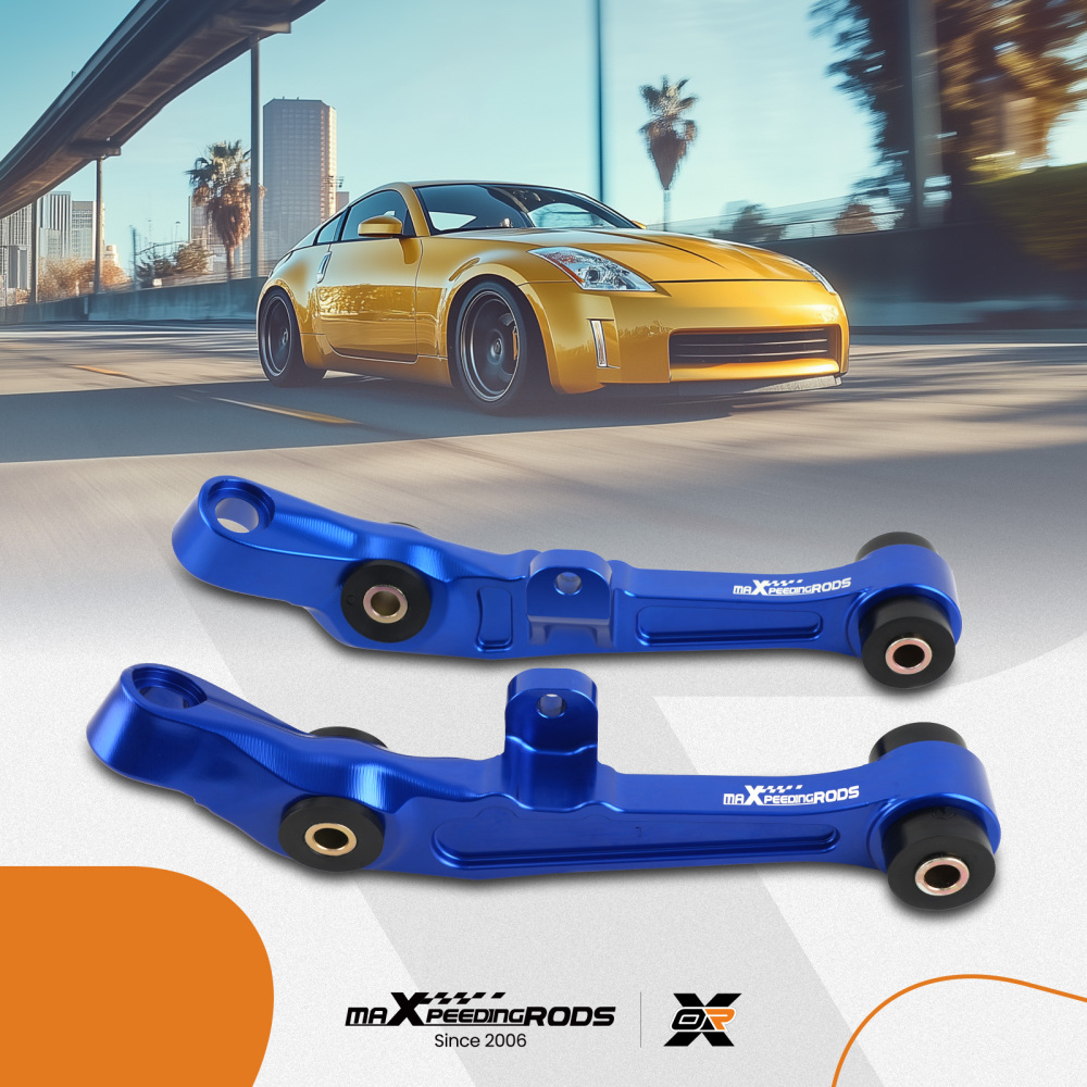 2x Front Suspension Lower Control Arms compatible for Nissan 350Z compatible for Infiniti G35 03-07