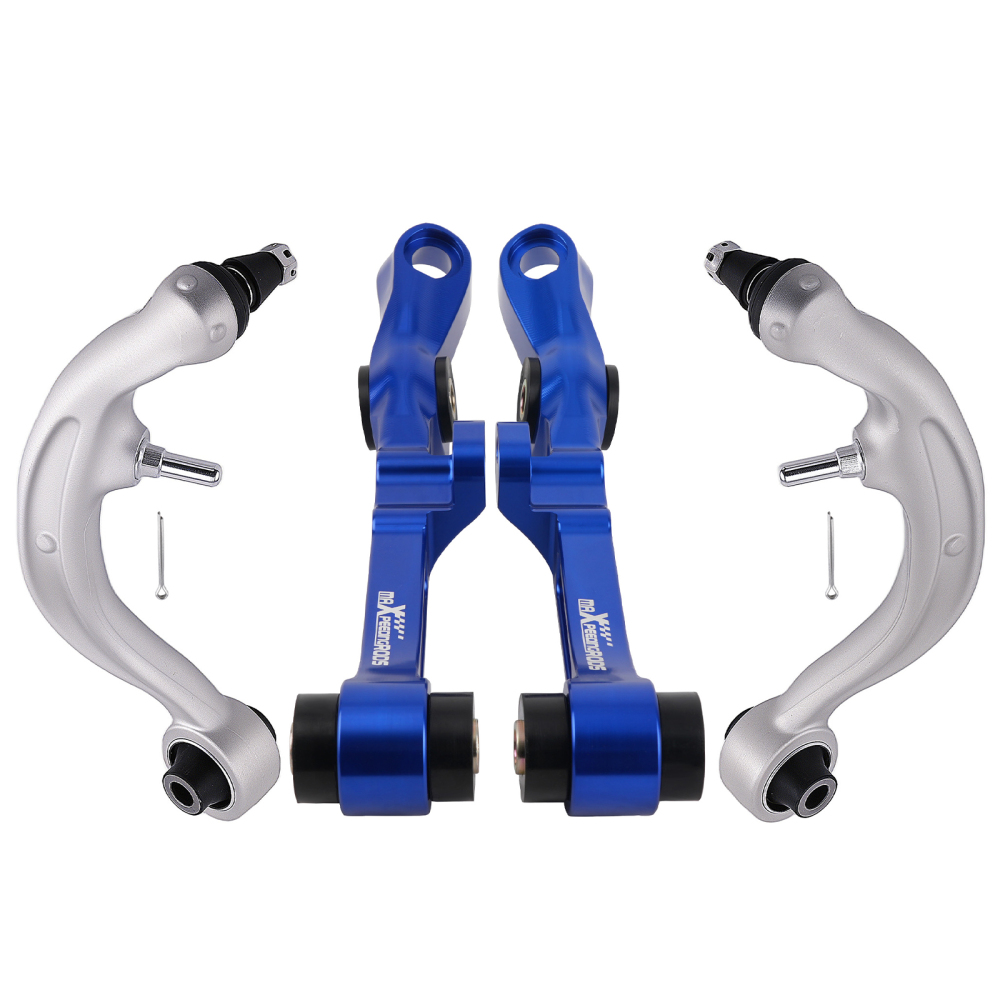 4pc Suspension Kit Front Lower Control Arms compatible for Nissan 350Z compatible for Infiniti G35 Coupe