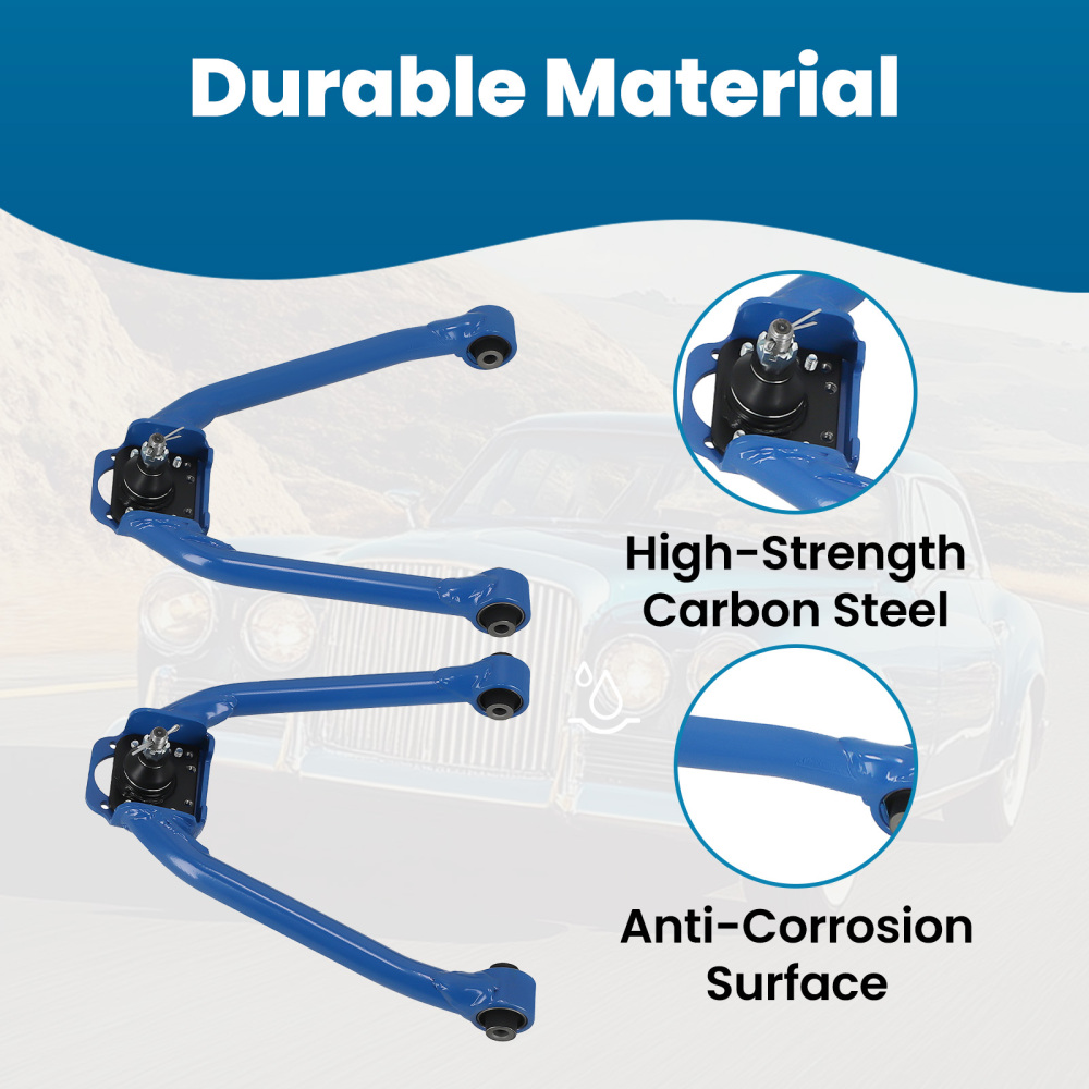 Front Suspension Lower Upper Control Arms compatible for Nissan 350Z compatible for Infiniti G35 03-07