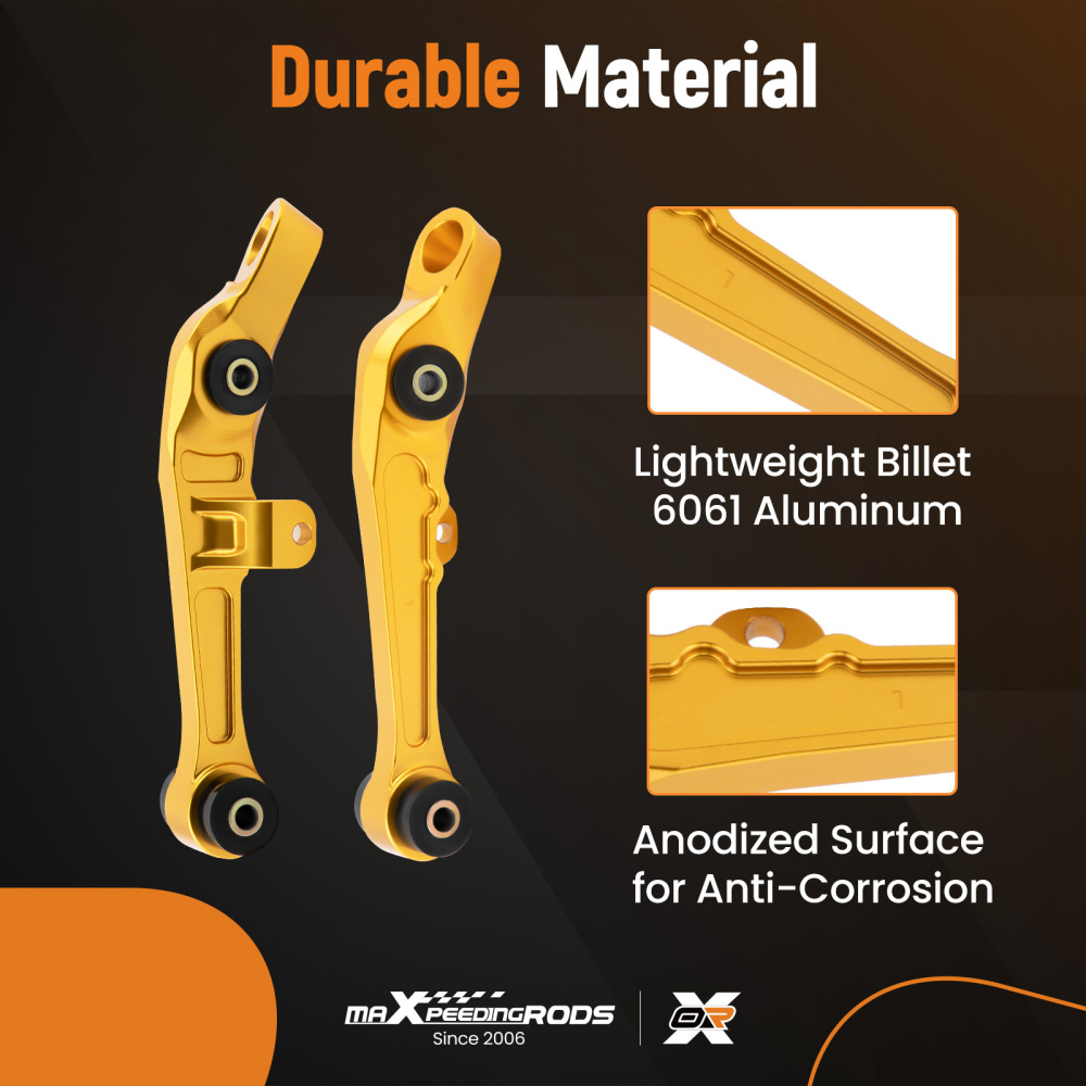 2pcs Front Lower Forward Control Arms LeftRight compatible for Nissan 350Z 2003-2007