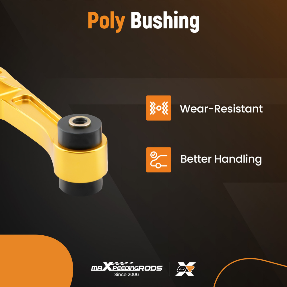 2pcs Front Lower Forward Control Arms LeftRight compatible for Nissan 350Z 2003-2007