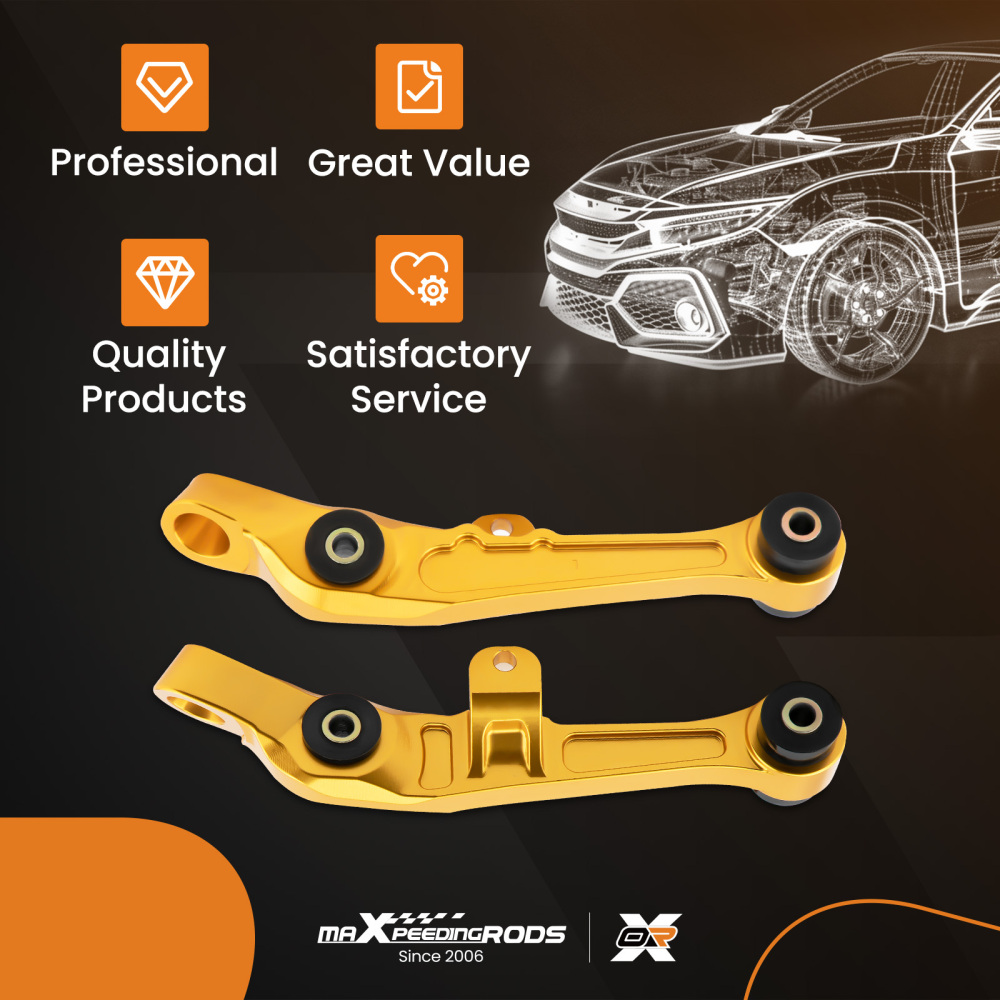 2pcs Front Lower Forward Control Arms LeftRight compatible for Nissan 350Z 2003-2007