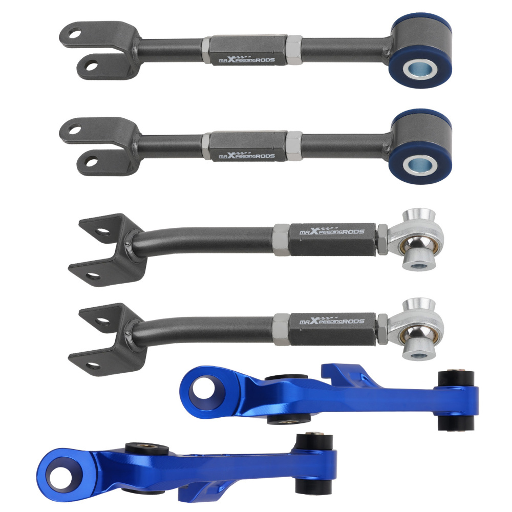 Front Control Arms + Rear Camber Arms + Traction Arms Alignment compatible for Nissan 350Z