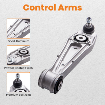 2x CONTROL ARM FRONT REAR LEFT RIGHT compatible for PORSCHE 911 99733105301