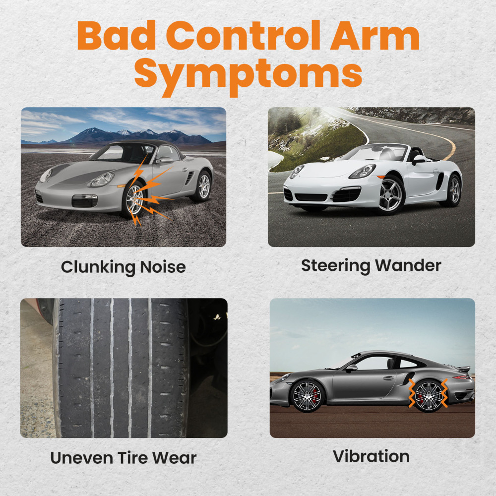 2x Braccio di Controllo inferioreAnteriore O PosteriorePer compatibile per Porsche 911 996