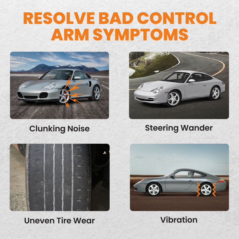 Braccio Di Controllo Sospensione Posteriore Anteriore compatibile per Porsche Boxster Cayman